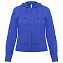 картинка Толстовка женская Hooded Full Zip ярко-синяя от магазина Одежда+