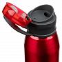 картинка Спортивная бутылка для воды Korver, красная от магазина Одежда+