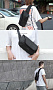 картинка Наплечная сумка ClickSling, черная от магазина Одежда+