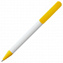 картинка Ручка шариковая Prodir DS3 TPP Special, белая с желтым от магазина Одежда+