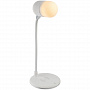 картинка Лампа с колонкой и беспроводной зарядкой lampaTon, белая от магазина Одежда+