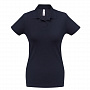 картинка Рубашка поло женская ID.001 темно-синяя от магазина Одежда+
