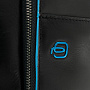 картинка Сумка с отделением для ноутбука Piquadro Blue Square, черная от магазина Одежда+