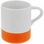 картинка Кружка с силиконовой подставкой Protege, оранжевая от магазина Одежда+