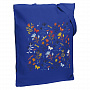картинка Холщовая сумка Indian Summer, ярко-синяя от магазина Одежда+