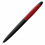 картинка Ручка шариковая Prodir DS5 TRR-P Soft Touch, черная с красным от магазина Одежда+