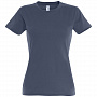 картинка Футболка женская Imperial Women 190, синяя (джинс) от магазина Одежда+