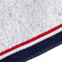 картинка Полотенце Athleisure Strip Medium, белое от магазина Одежда+