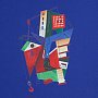 картинка Холщовая сумка Architectonic, ярко-синяя от магазина Одежда+