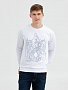 картинка Толстовка «Кетцалькоатль», белая от магазина Одежда+
