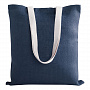 картинка Холщовая сумка на плечо Juhu, синяя от магазина Одежда+