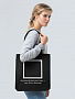 картинка Холщовая сумка «Казимир», черная от магазина Одежда+