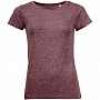 картинка Футболка женская Mixed Women бордовый меланж от магазина Одежда+