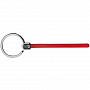 картинка Элемент брелка-конструктора «Хлястик с кольцом и зажимом», красный от магазина Одежда+