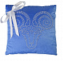 картинка Подушка «Знак зодиака Овен», синяя от магазина Одежда+
