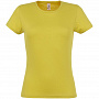 картинка Футболка женская Miss 150, желтая (горчичная) от магазина Одежда+