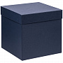 картинка Коробка Cube L, синяя от магазина Одежда+