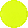 картинка Лейбл из ПВХ Dzeta Round, L, желтый неон от магазина Одежда+