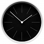 картинка Часы настенные Neo, черные с белым от магазина Одежда+