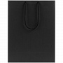 картинка Пакет бумажный Porta XL, черный от магазина Одежда+