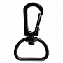 картинка Застежка-карабин Snap Hook, M, черная от магазина Одежда+