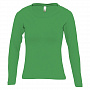 картинка Футболка женская с длинным рукавом Majestic 150, ярко-зеленая от магазина Одежда+