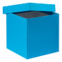 картинка Коробка Cube L, голубая от магазина Одежда+