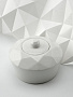 картинка Сахарница Diamante Bianco, белая от магазина Одежда+