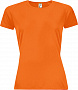 картинка Футболка женская Sporty Women 140, оранжевый неон от магазина Одежда+