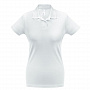 картинка Рубашка поло женская ID.001 белая от магазина Одежда+