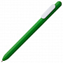 картинка Ручка шариковая Slider, зеленая с белым от магазина Одежда+