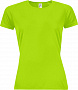 картинка Футболка женская Sporty Women 140, зеленый неон от магазина Одежда+