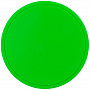 картинка Лейбл из ПВХ Dzeta Round, L, зеленый неон от магазина Одежда+