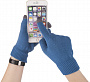картинка Сенсорные перчатки Scroll, синие от магазина Одежда+