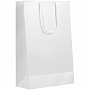 картинка Пакет бумажный «Блеск», средний, белый от магазина Одежда+