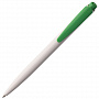 картинка Ручка шариковая Senator Dart Polished, бело-зеленая от магазина Одежда+