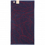 картинка Полотенце In Leaf, малое, синее с бордовым от магазина Одежда+