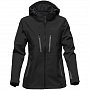 картинка Куртка софтшелл женская Patrol, черная с серым от магазина Одежда+
