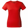 картинка Футболка женская T-bolka Lady, красная от магазина Одежда+