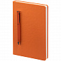 картинка Ежедневник Magnet Shall с ручкой, оранжевый от магазина Одежда+