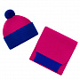 картинка Шапка Snappy, розовая (фуксия) с синим от магазина Одежда+